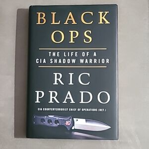 Black Ops hardcover book THE LIFE OF A CIA‎ SHADOW WARRIOR